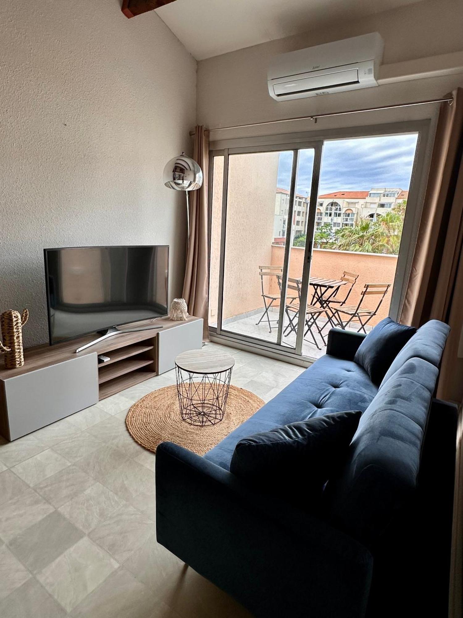 Evasion Setoise - Appartement Avec Balcon Vue Marina, Climatise, Parking - Situe A 200M De La Plage Sète Eksteriør bilde